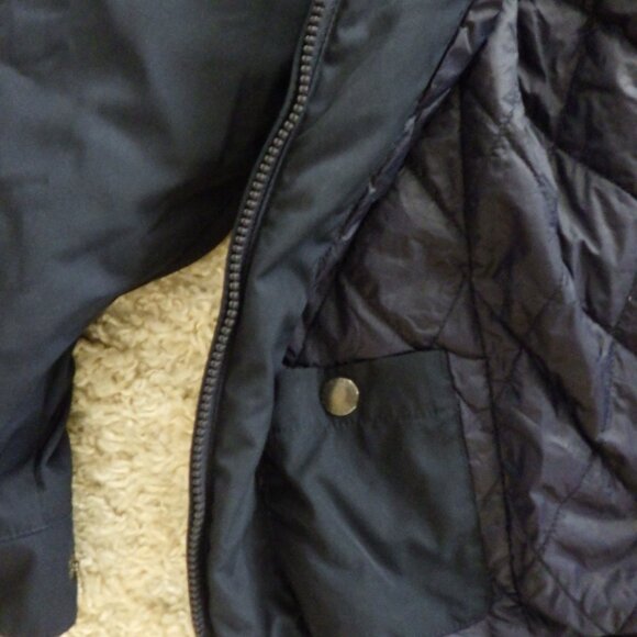 Vintage Polo Ralph Lauren Men's Nylon Lined Bomber Jacket Size Small Blue - Picture 8 of 14